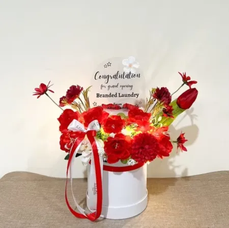 Bloom Box Akrilik Ucapan Grand Opening Bengkalis